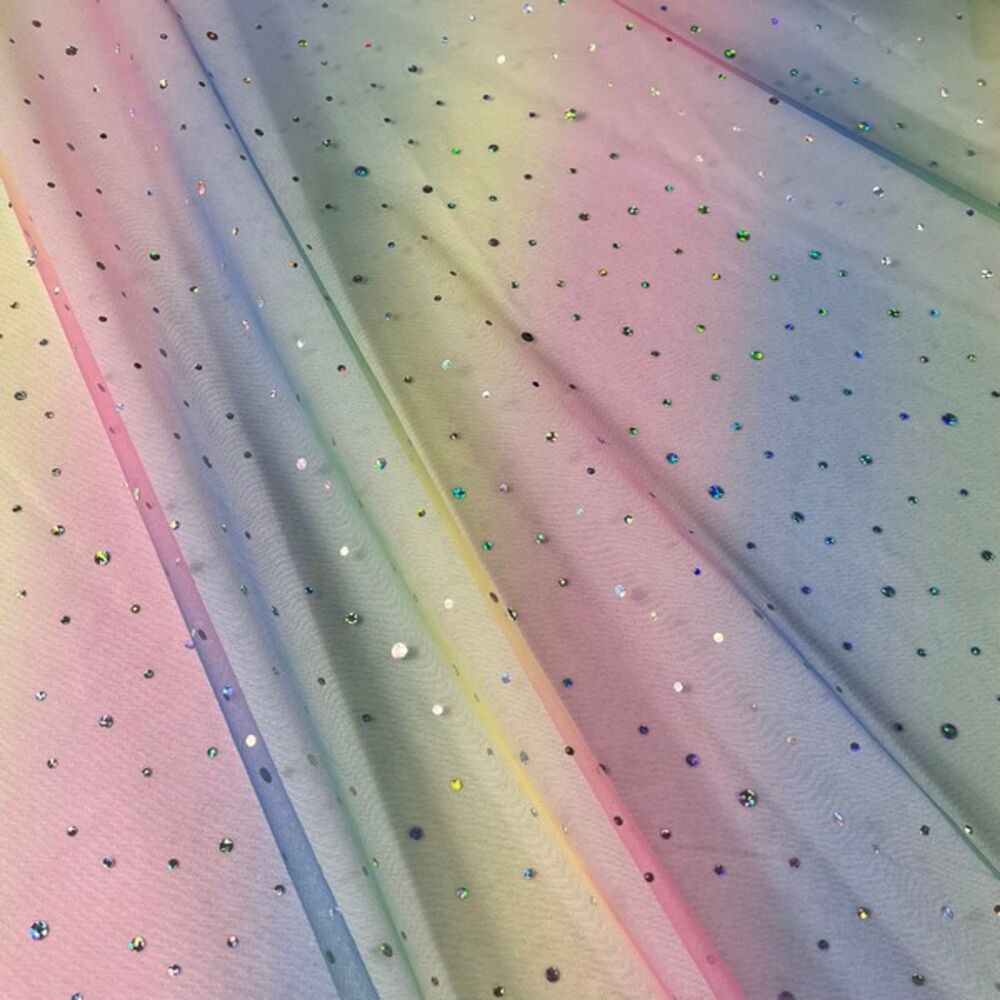 Tulle Arcobaleno / Tye Die (rainbow pois)